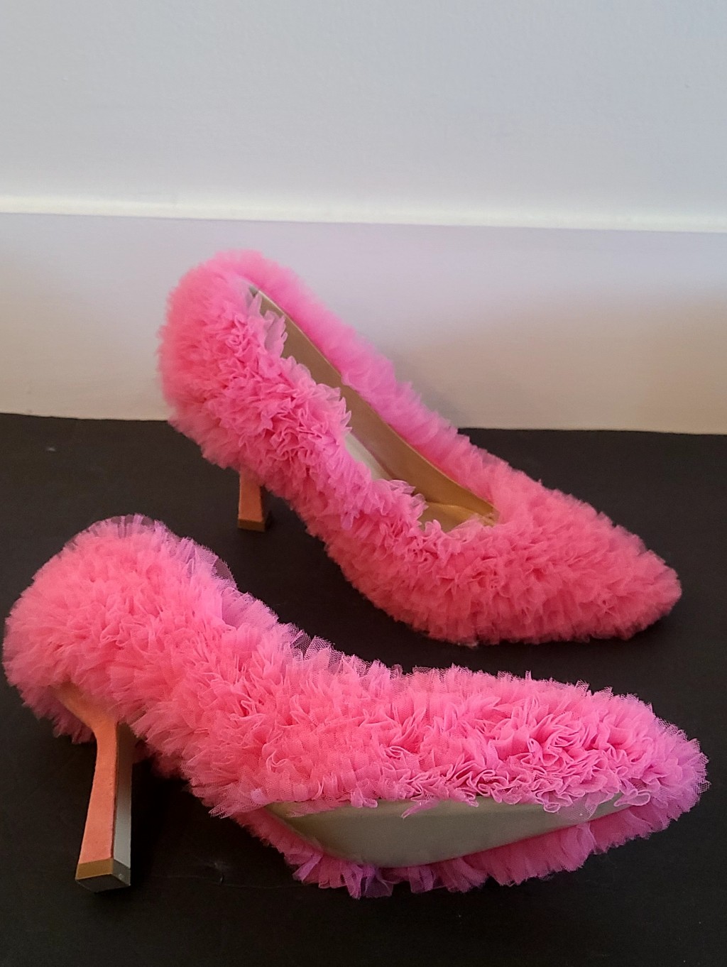 Selezza London Pink Tulle Pumps Size 39 — image 2 of 6